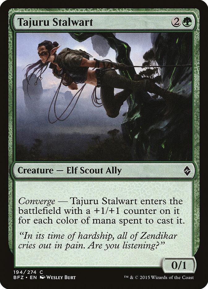 Magic: The Gathering MTG Single Tajuru Stalwart [Battle for Zendikar]