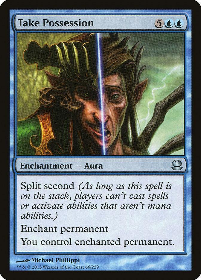Magic: The Gathering MTG Single Take Possession [Modern Masters]