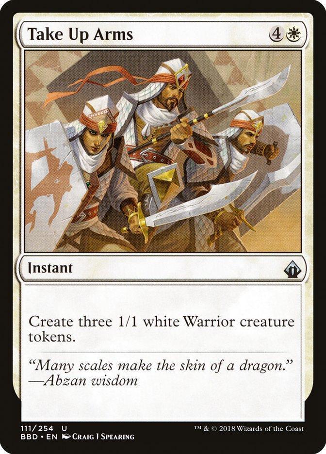 Magic: The Gathering MTG Single Take Up Arms [Battlebond]