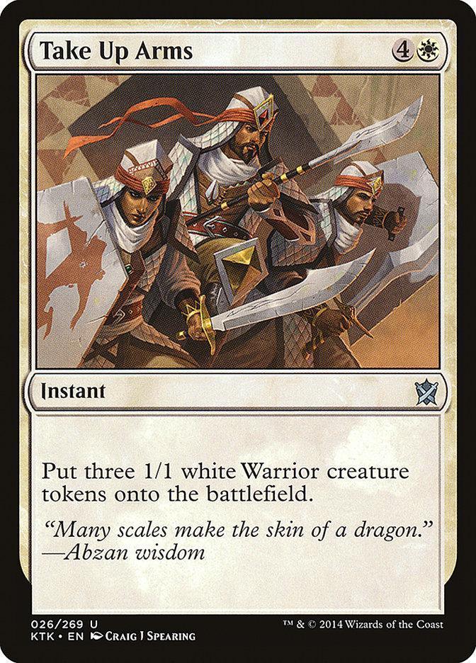 Magic: The Gathering MTG Single Take Up Arms [Khans of Tarkir]