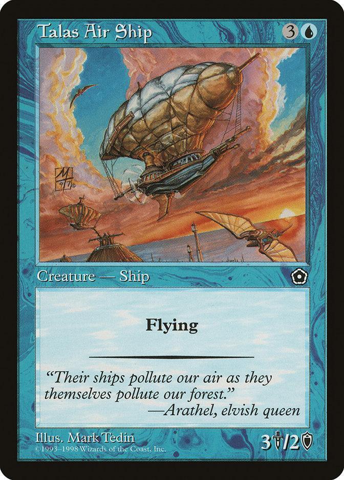 Magic: The Gathering MTG Single Talas Air Ship [Portal Second Age]