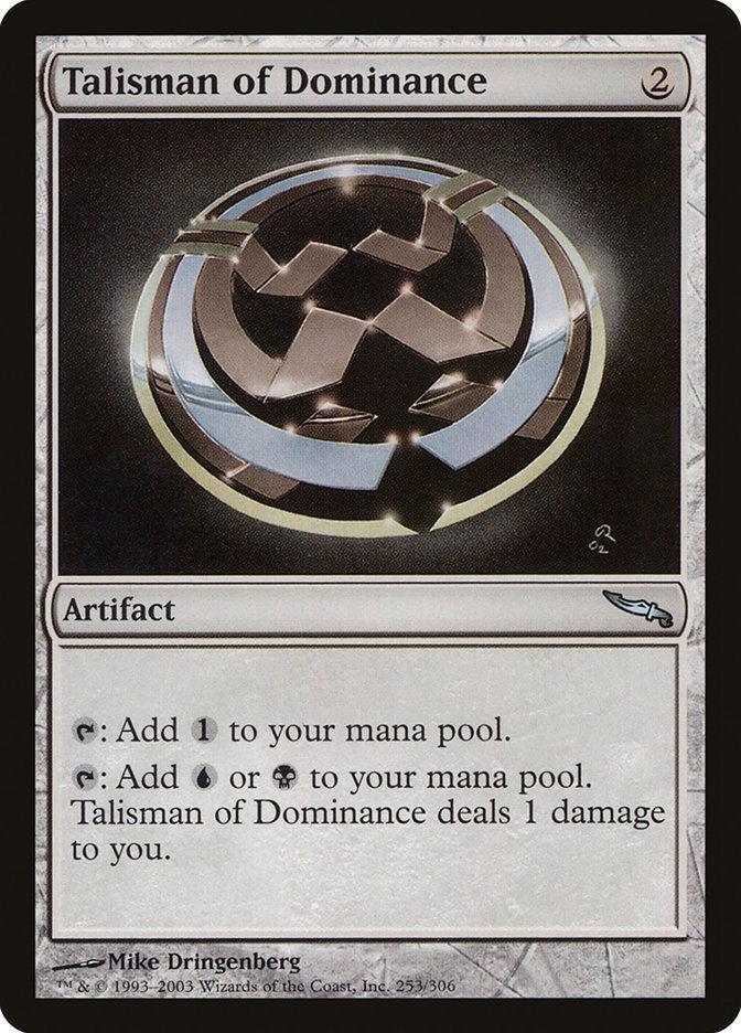 Magic: The Gathering MTG Single Talisman of Dominance [Mirrodin]