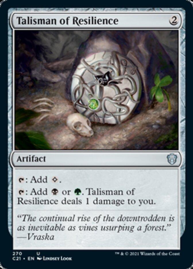 Magic: The Gathering MTG Single Talisman of Resilience [Commander 2021]