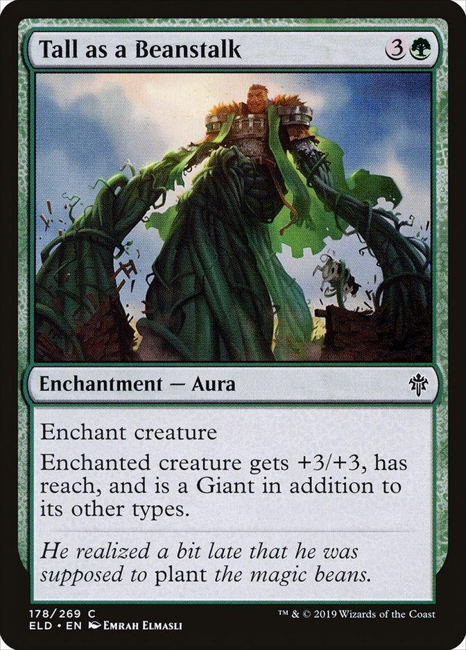 Magic: The Gathering MTG Single Tall as a Beanstalk [Throne of Eldraine]