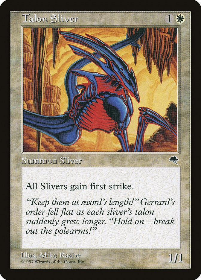 Magic: The Gathering MTG Single Talon Sliver [Tempest]