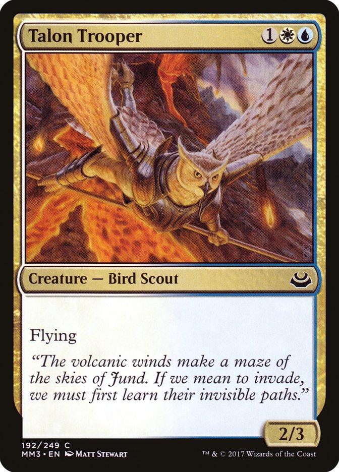 Magic: The Gathering MTG Single Talon Trooper [Modern Masters 2017]