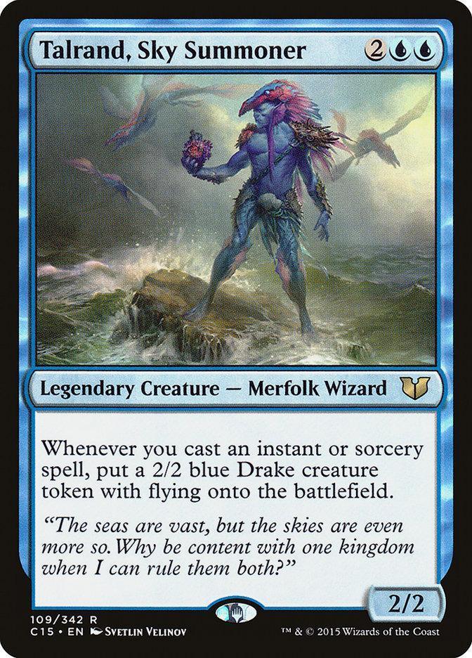 Magic: The Gathering MTG Single Talrand, Sky Summoner [Commander 2015]