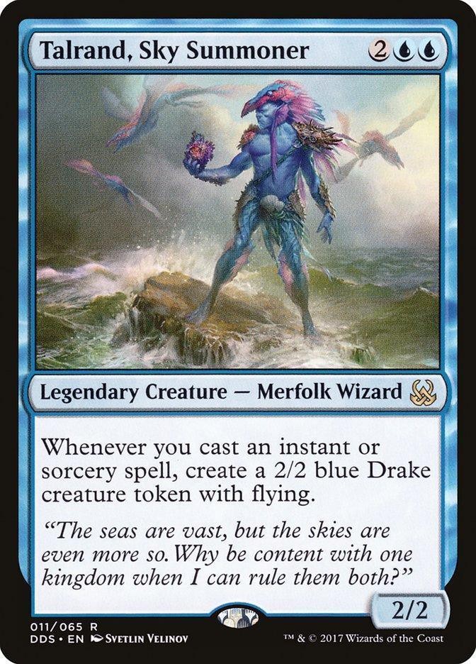 Magic: The Gathering MTG Single Talrand, Sky Summoner [Duel Decks: Mind vs. Might]