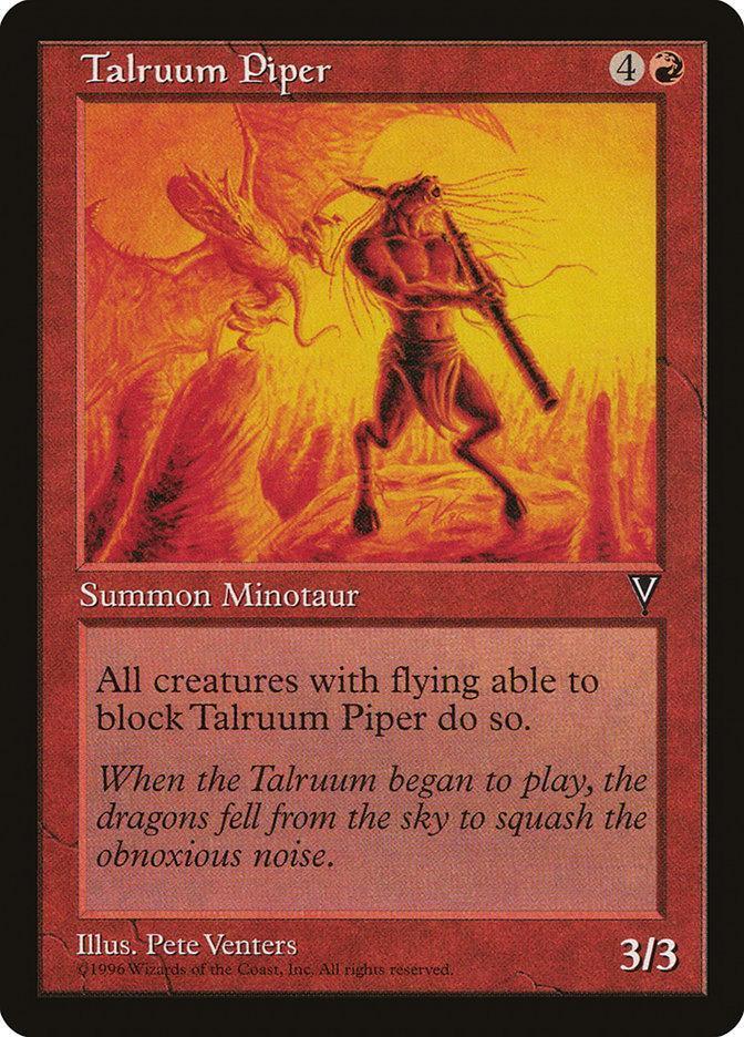 Magic: The Gathering MTG Single Talruum Piper [Visions]