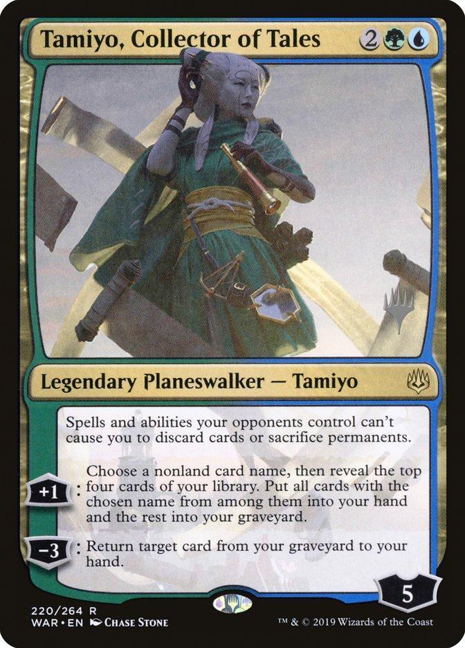 Magic: The Gathering MTG Single Tamiyo, Collector of Tales (Promo Pack) [War of the Spark Promos]