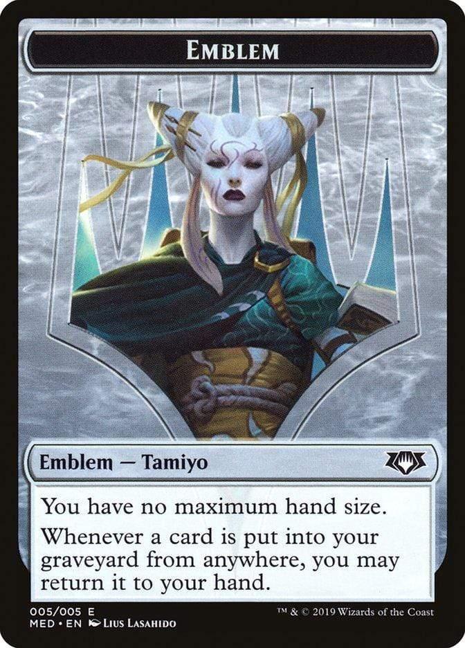 Magic: The Gathering MTG Single Tamiyo, the Moon Sage Emblem [Mythic Edition Tokens]
