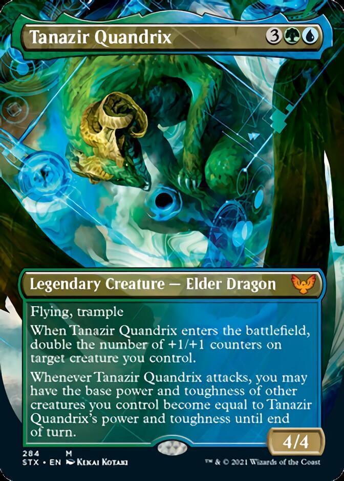 Magic: The Gathering MTG Single Tanazir Quandrix (Extended) [Strixhaven: School of Mages]