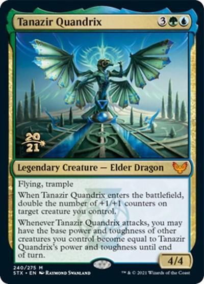 Magic: The Gathering MTG Single Tanazir Quandrix [Strixhaven: School of Mages Prerelease Promos]
