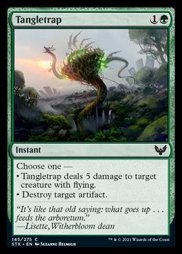 Magic: The Gathering MTG Single Tangletrap [Strixhaven: School of Mages]