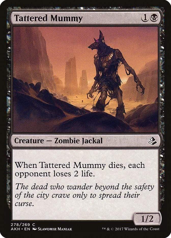 Magic: The Gathering MTG Single Tattered Mummy [Amonkhet]