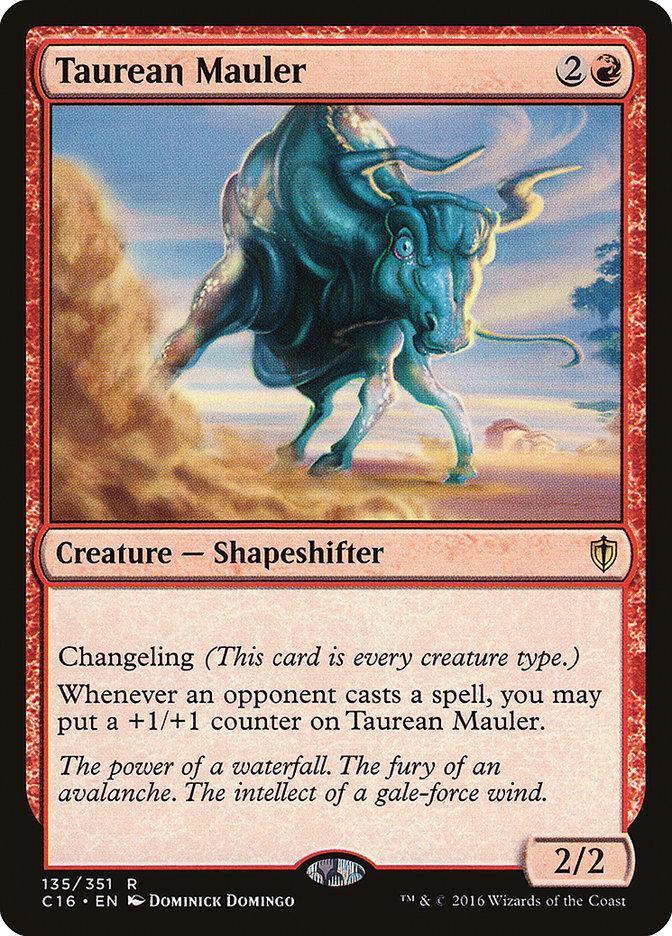 Magic: The Gathering MTG Single Taurean Mauler [Commander 2016]