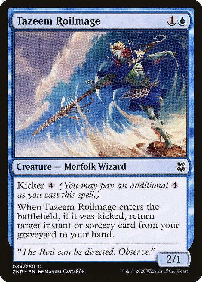 Magic: The Gathering MTG Single Tazeem Roilmage [Zendikar Rising]