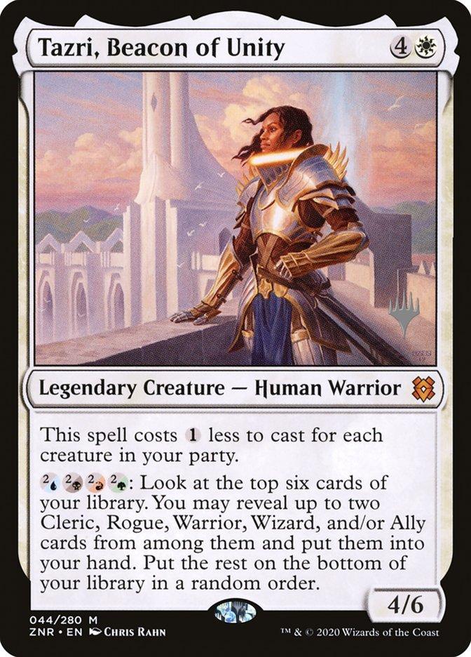 Magic: The Gathering MTG Single Tazri, Beacon of Unity (Promo Pack) [Zendikar Rising Promos]