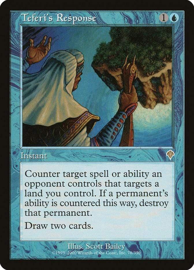 Magic: The Gathering MTG Single Teferi's Response [Invasion]