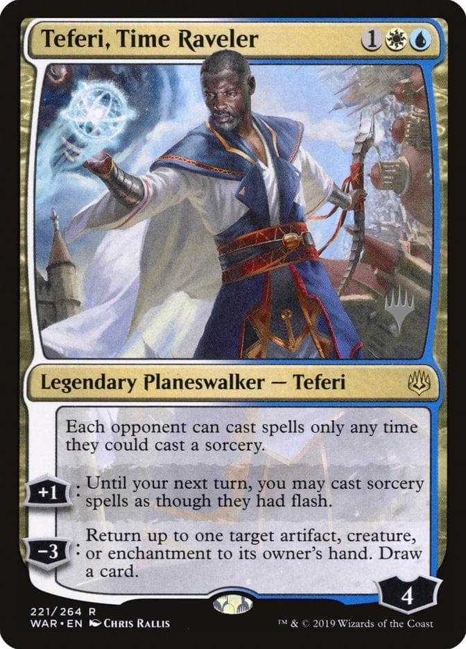 Magic: The Gathering MTG Single Teferi, Time Raveler (Promo Pack) [War of the Spark Promos]