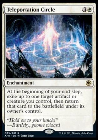 Magic: The Gathering MTG Single Teleportation Circle (Promo Pack) [Dungeons & Dragons: Adventures in the Forgotten Realms Promos]