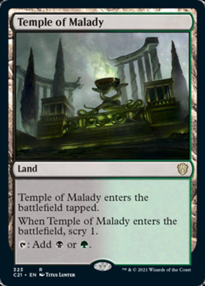 Magic: The Gathering MTG Single Temple of Malady [Commander 2021]
