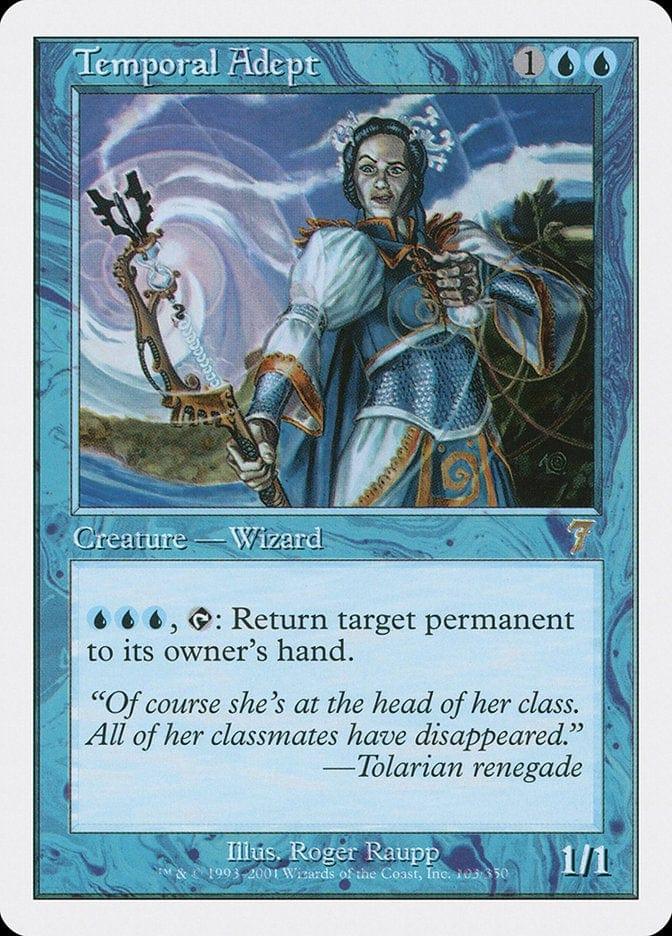 Magic: The Gathering MTG Single Temporal Adept [Seventh Edition]