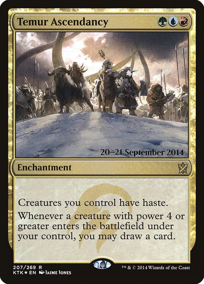 Magic: The Gathering MTG Single Temur Ascendancy  [Khans of Tarkir Prerelease Promos]
