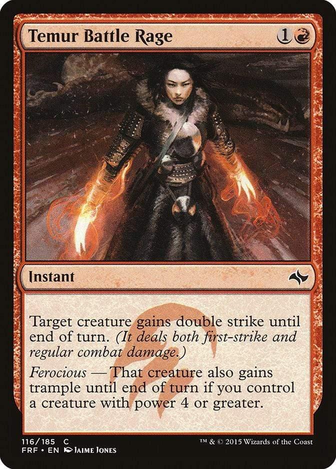 Magic: The Gathering MTG Single Temur Battle Rage [Fate Reforged]