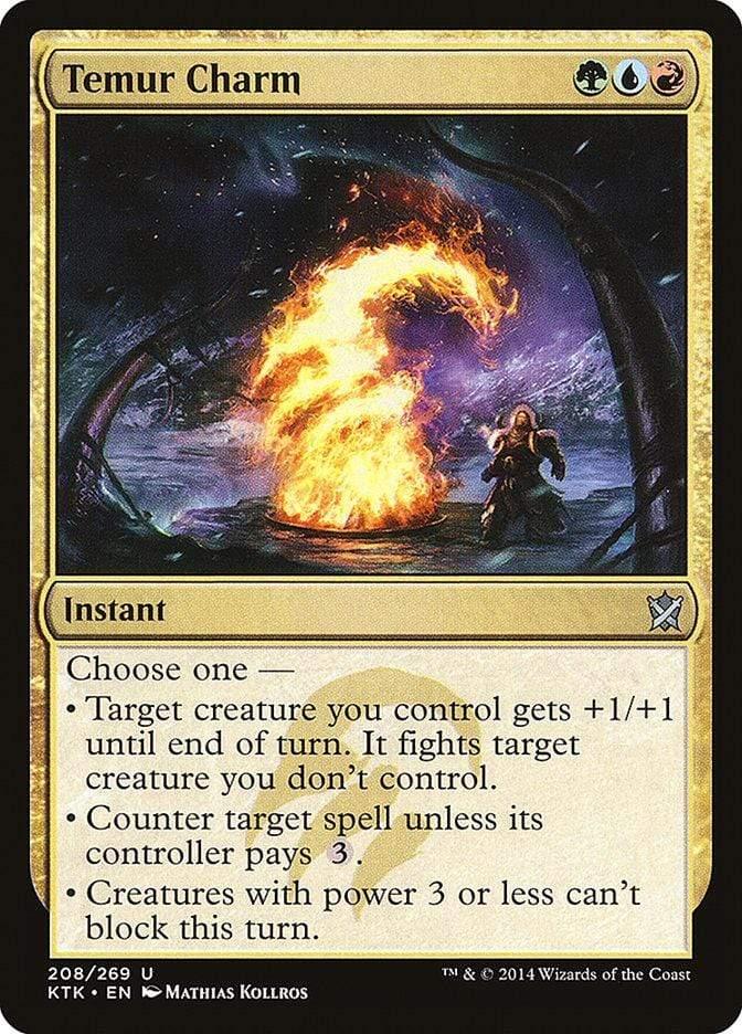 Magic: The Gathering MTG Single Temur Charm [Khans of Tarkir]