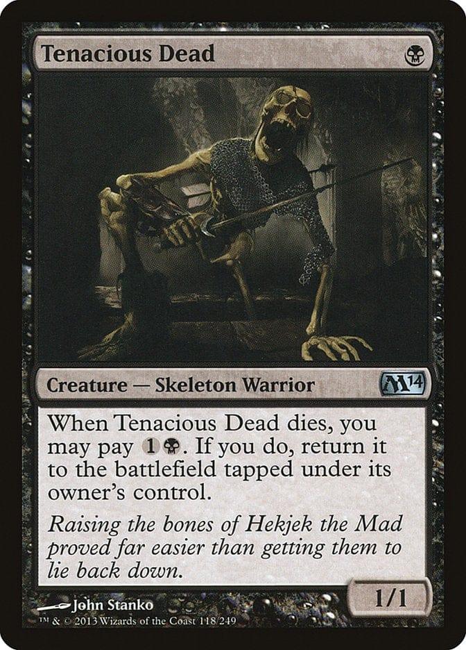 Magic: The Gathering MTG Single Tenacious Dead [Magic 2014]
