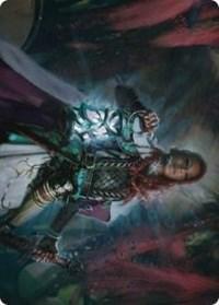 Magic: The Gathering MTG Single Tergrid, God of Fright Art Card [Kaldheim: Art Series]