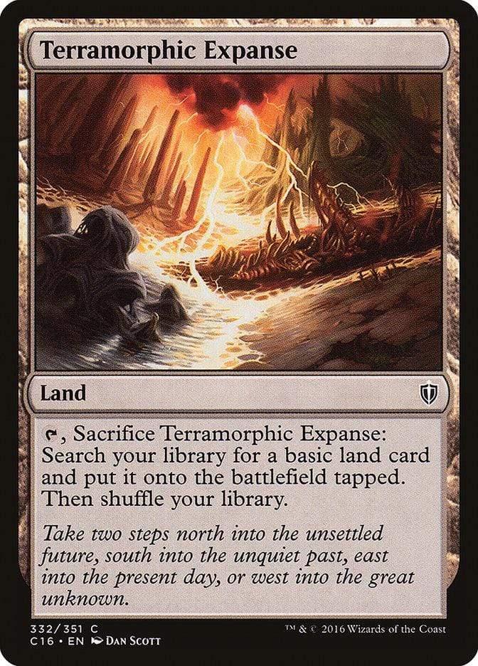 Magic: The Gathering MTG Single Terramorphic Expanse [Commander 2016]