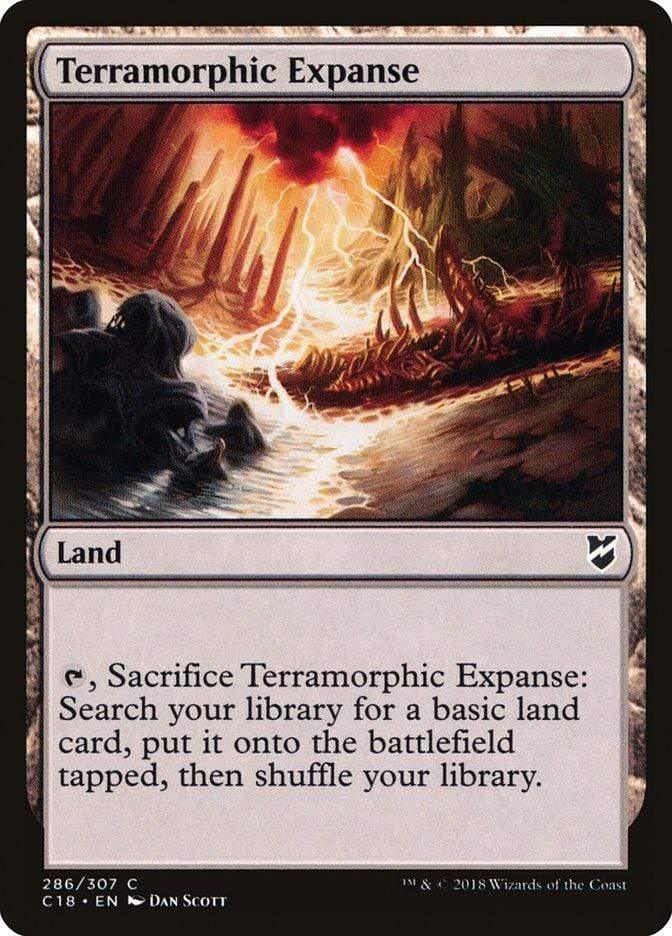 Magic: The Gathering MTG Single Terramorphic Expanse [Commander 2018]