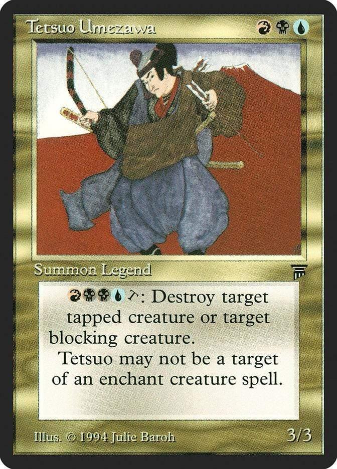 Magic: The Gathering MTG Single Tetsuo Umezawa [Legends]