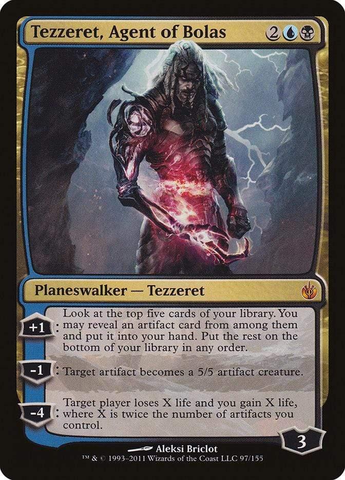 Magic: The Gathering MTG Single Tezzeret, Agent of Bolas [Mirrodin Besieged]