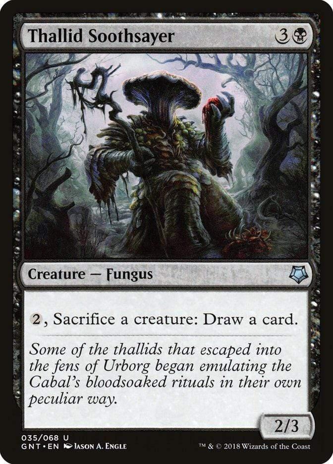 Magic: The Gathering MTG Single Thallid Soothsayer [Game Night]