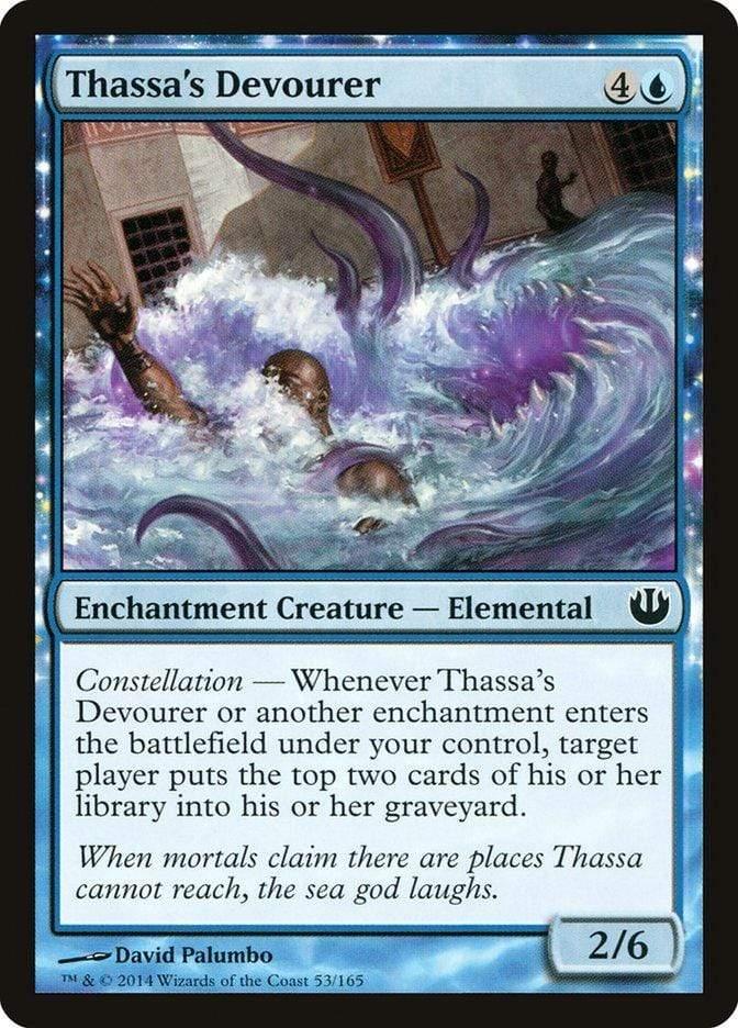Magic: The Gathering MTG Single Thassa's Devourer [Journey into Nyx]