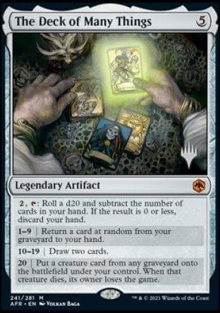 Magic: The Gathering MTG Single The Deck of Many Things (Promo Pack) [Dungeons & Dragons: Adventures in the Forgotten Realms Promos]
