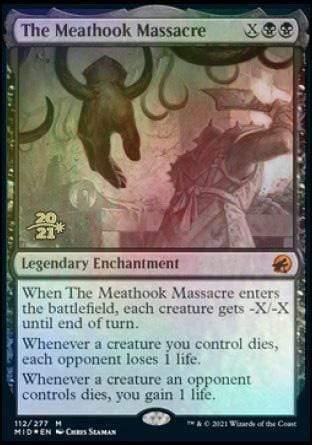 Magic: The Gathering MTG Single The Meathook Massacre [Innistrad: Midnight Hunt Prerelease Promos]