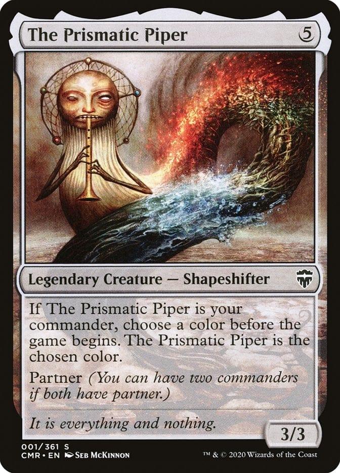 Magic: The Gathering MTG Single The Prismatic Piper [Commander Legends]