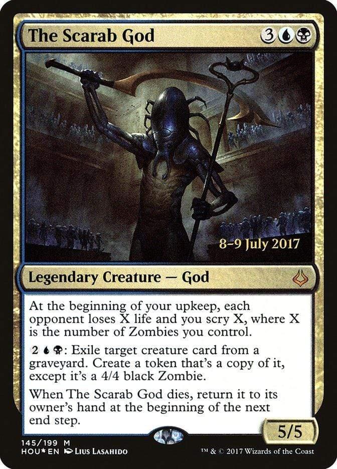 Magic: The Gathering MTG Single The Scarab God  [Hour of Devastation Prerelease Promos]