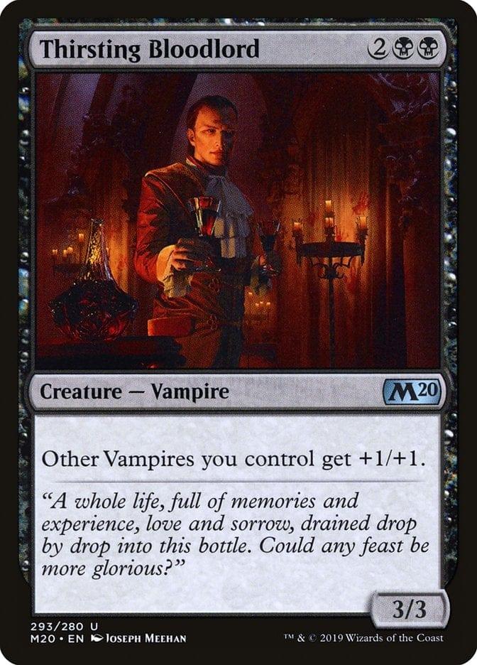 Magic: The Gathering MTG Single Thirsting Bloodlord [Core Set 2020]