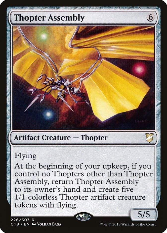 Magic: The Gathering MTG Single Thopter Assembly [Commander 2018]
