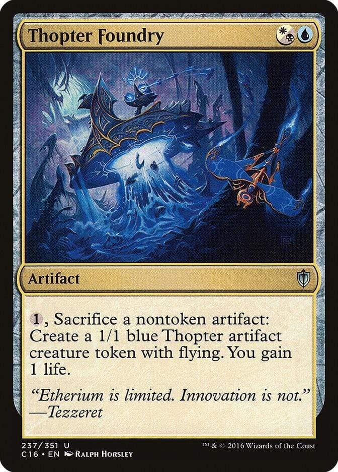 Magic: The Gathering MTG Single Thopter Foundry [Commander 2016]