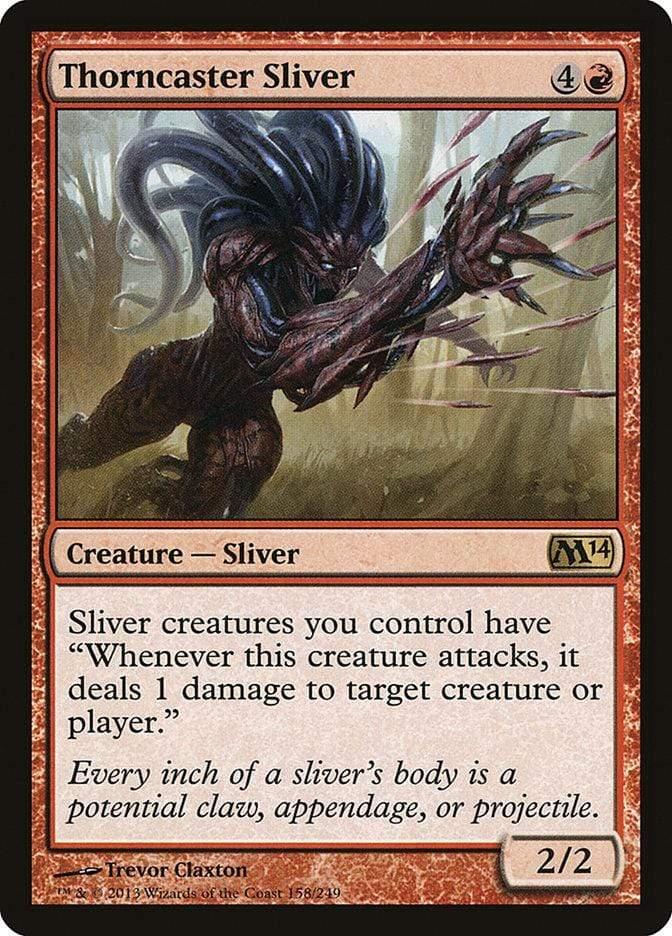Magic: The Gathering MTG Single Thorncaster Sliver [Magic 2014]