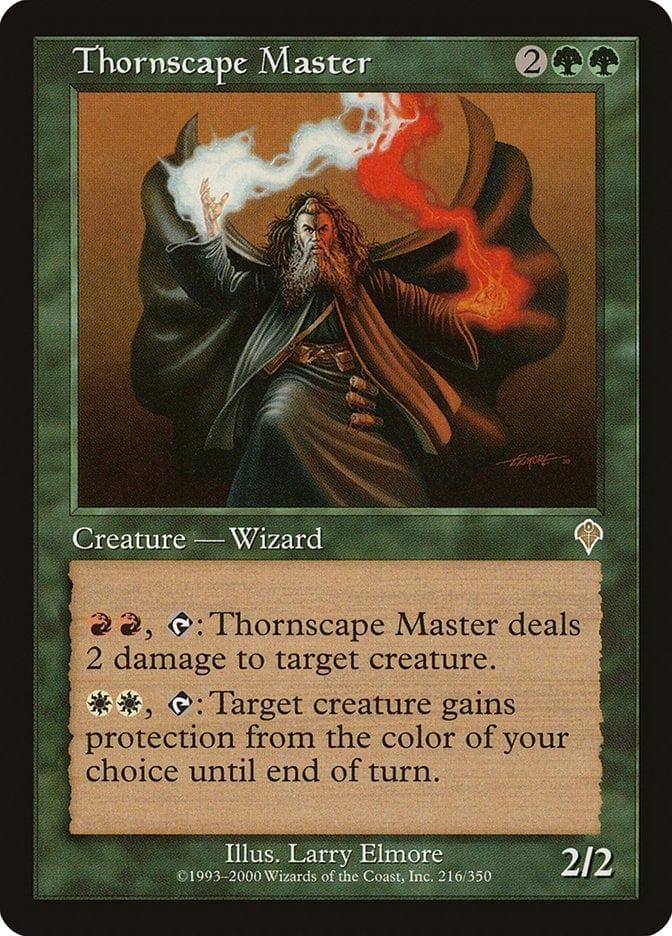Magic: The Gathering MTG Single Thornscape Master [Invasion]
