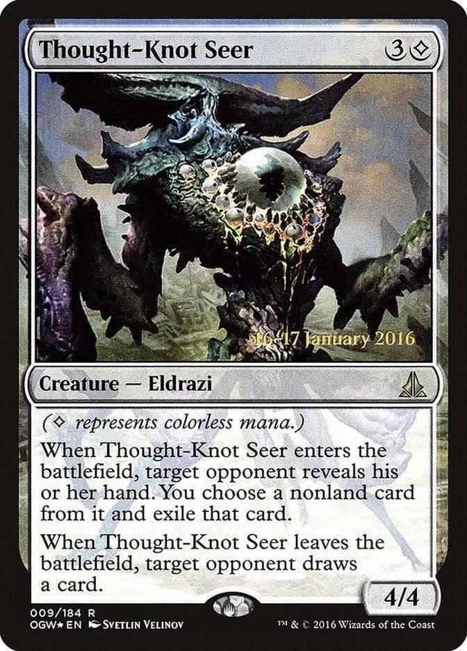 Magic: The Gathering MTG Single Thought-Knot Seer [Oath of the Gatewatch Prerelease Promos]
