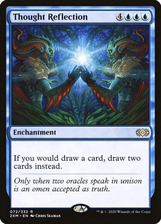 Magic: The Gathering MTG Single Thought Reflection [Double Masters]