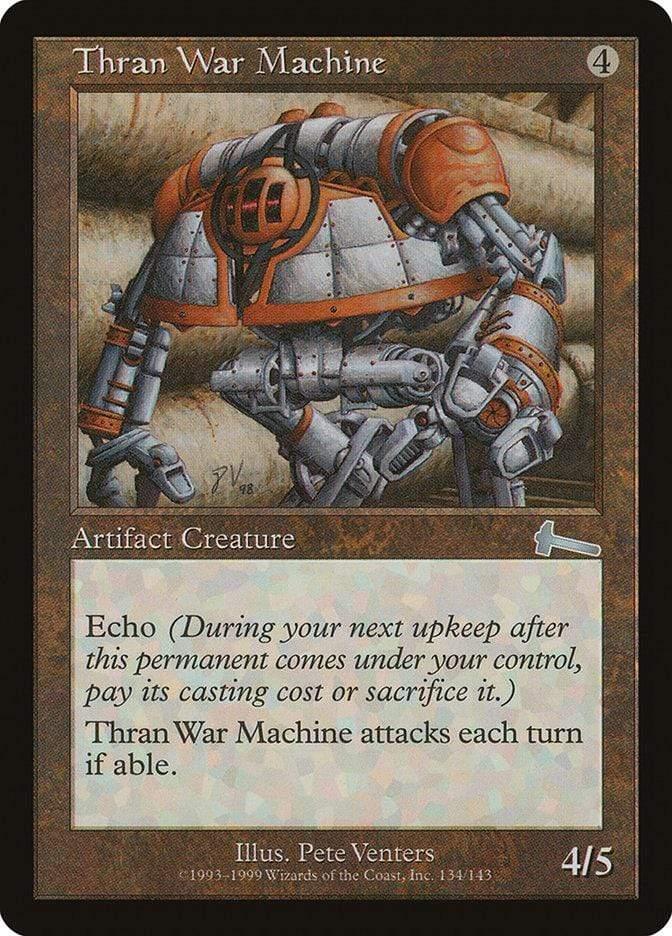 Magic: The Gathering MTG Single Thran War Machine [Urza's Legacy]